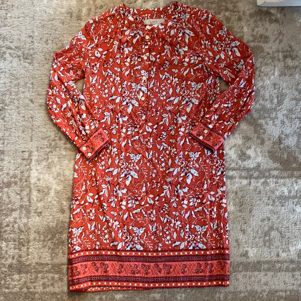 Long-Sleeved Dress - Loft - XS